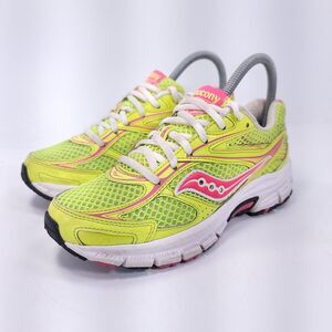 Saucony Grid Cohesion 8 Athletic Running Shoe Womens Size 6 S15218-25 Yellow